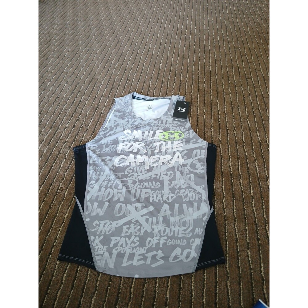 Under Armour HeatGear Alter Ego Compression Tank Top Men's Size Large NEW Spring